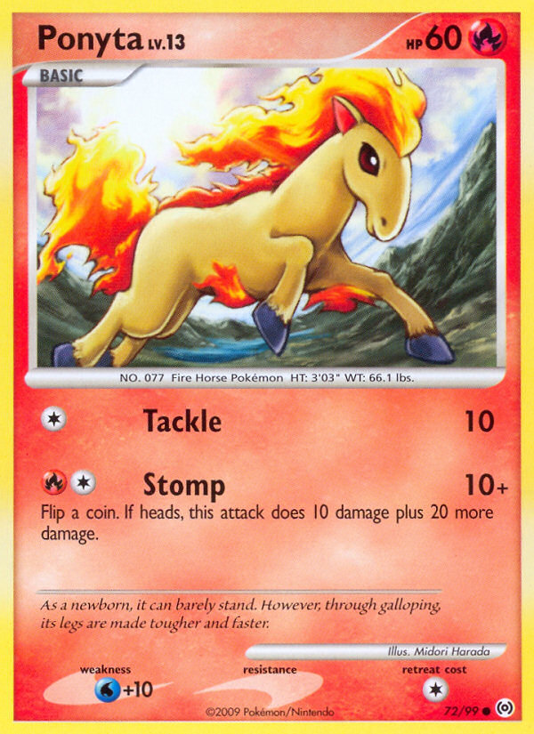 Ponyta (72/99) [Platinum: Arceus] | Fandemonia Ltd