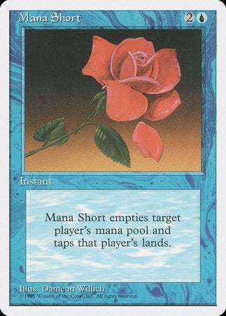 Mana Short [Fourth Edition] | Fandemonia Ltd