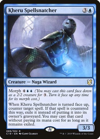 Kheru Spellsnatcher [Commander 2019] | Fandemonia Ltd