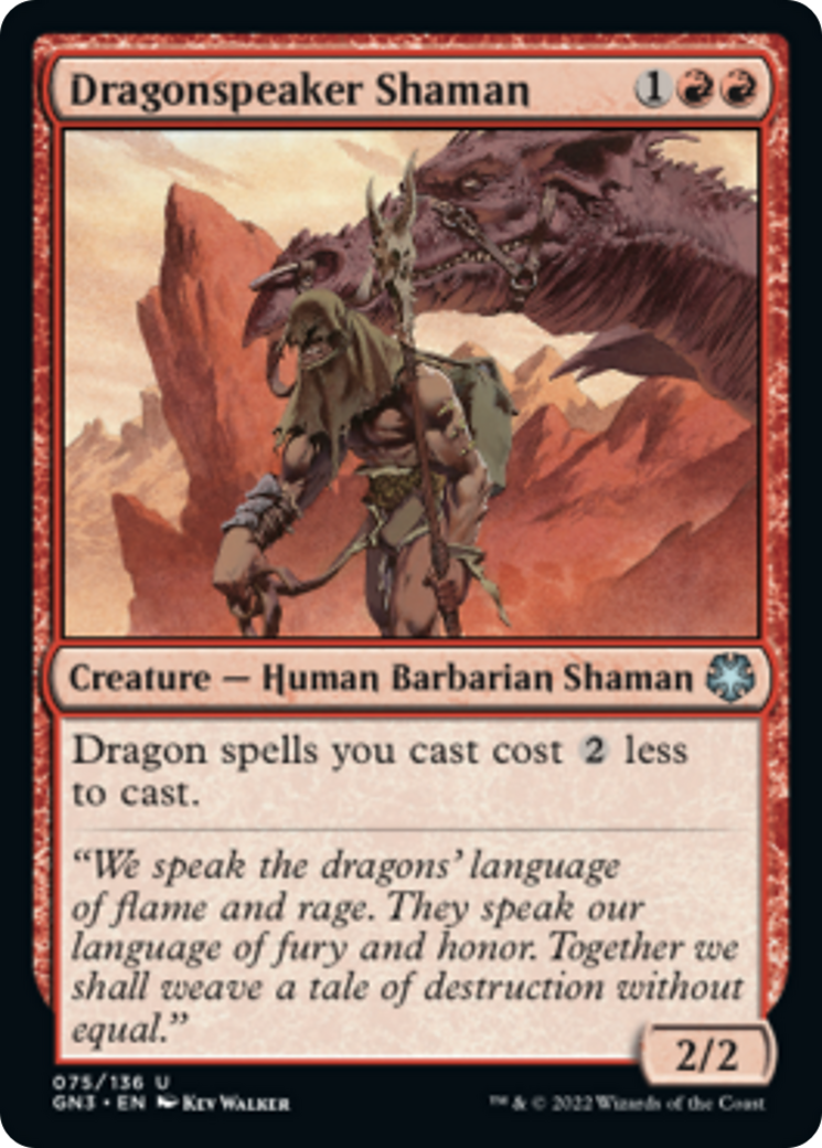 Dragonspeaker Shaman [Game Night: Free-for-All] | Fandemonia Ltd