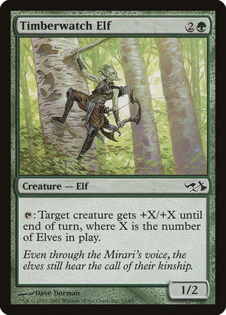 Timberwatch Elf [Duel Decks: Elves vs. Goblins] | Fandemonia Ltd
