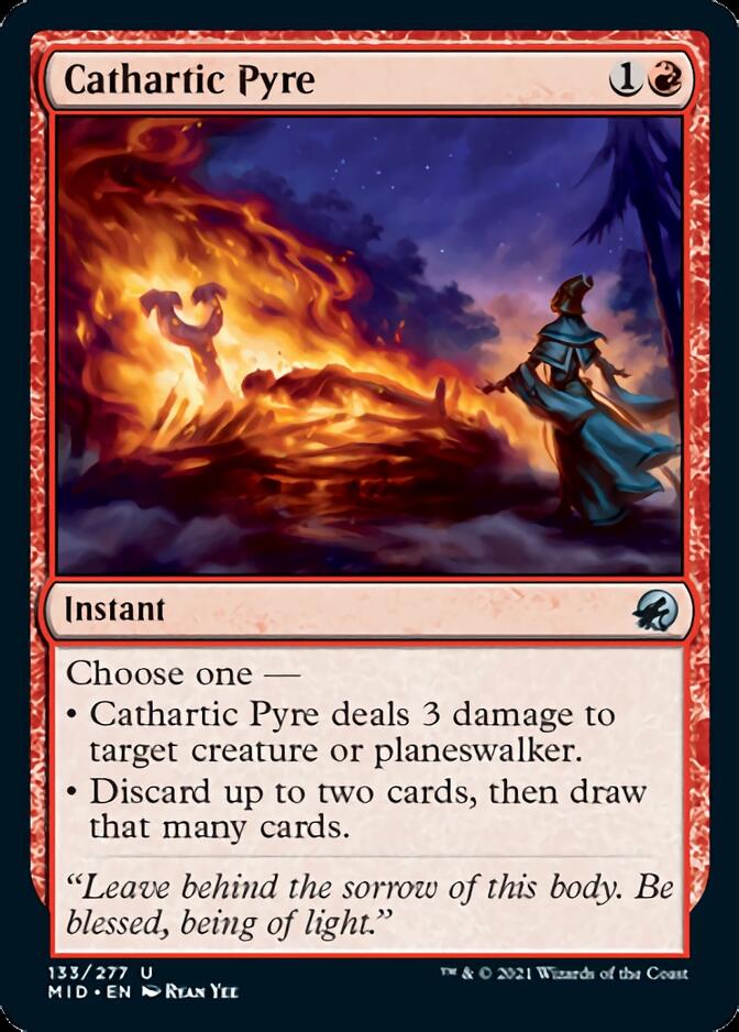 Cathartic Pyre [Innistrad: Midnight Hunt] | Fandemonia Ltd