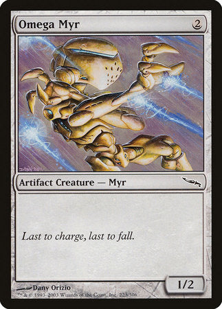 Omega Myr [Mirrodin] | Fandemonia Ltd
