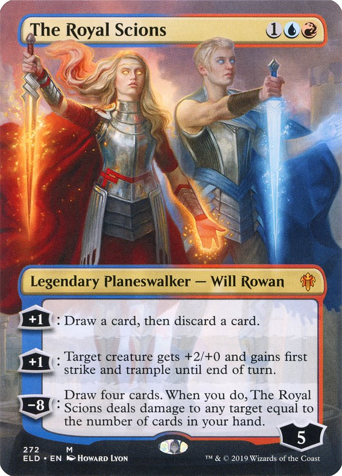 The Royal Scions (Borderless) [Throne of Eldraine] | Fandemonia Ltd