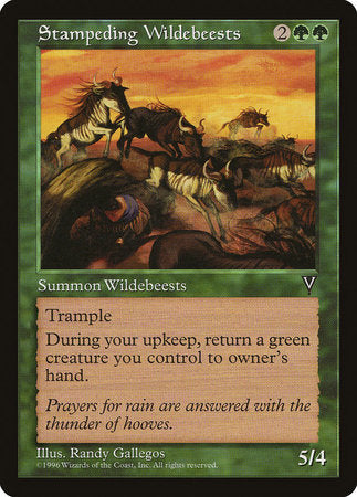 Stampeding Wildebeests [Visions] | Fandemonia Ltd