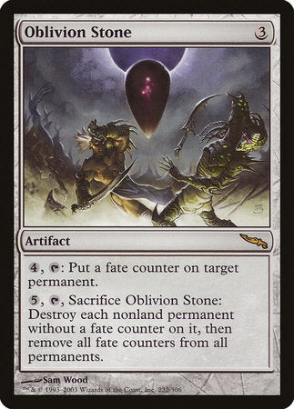 Oblivion Stone [Mirrodin] | Fandemonia Ltd