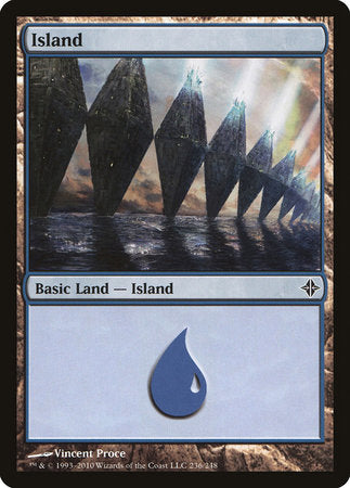 Island (236) [Rise of the Eldrazi] | Fandemonia Ltd
