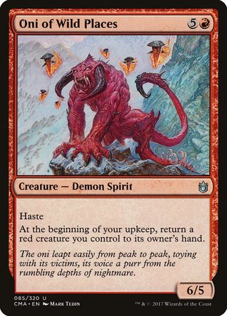 Oni of Wild Places [Commander Anthology] | Fandemonia Ltd