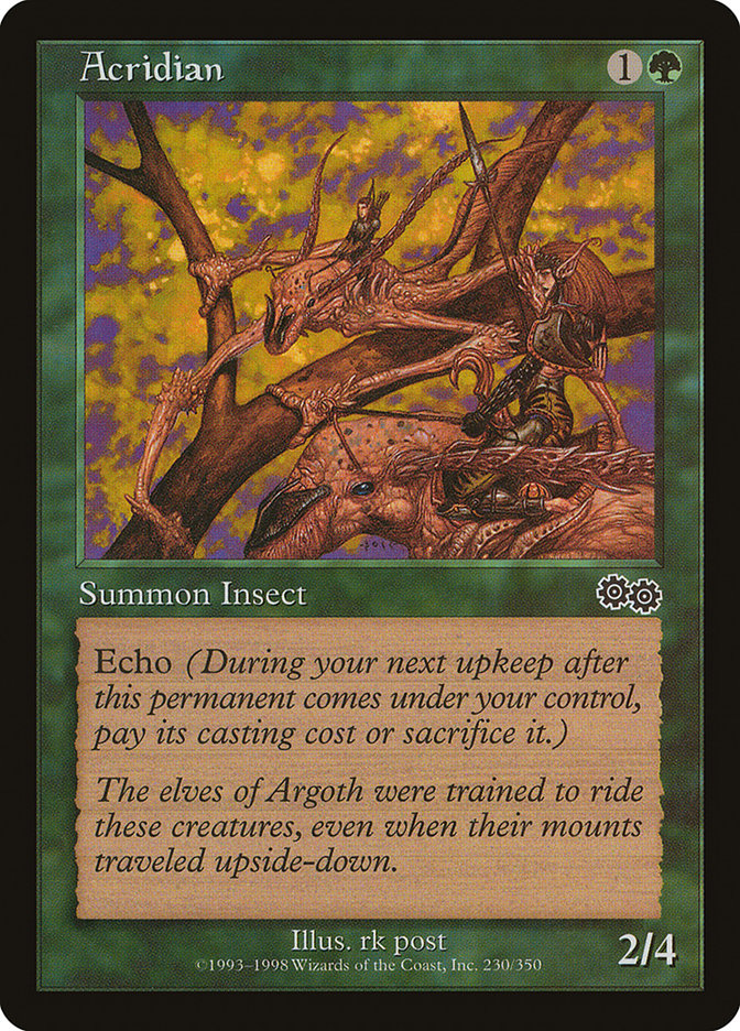 Acridian [Urza's Saga] | Fandemonia Ltd