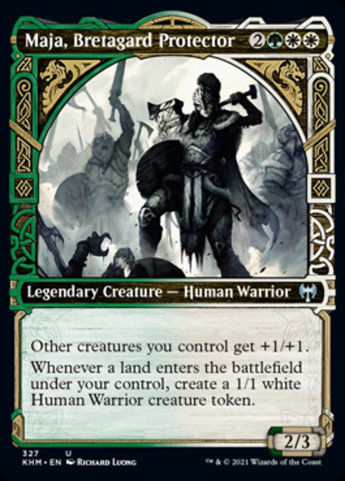 Maja, Bretagard Protector (Showcase) [Kaldheim] | Fandemonia Ltd