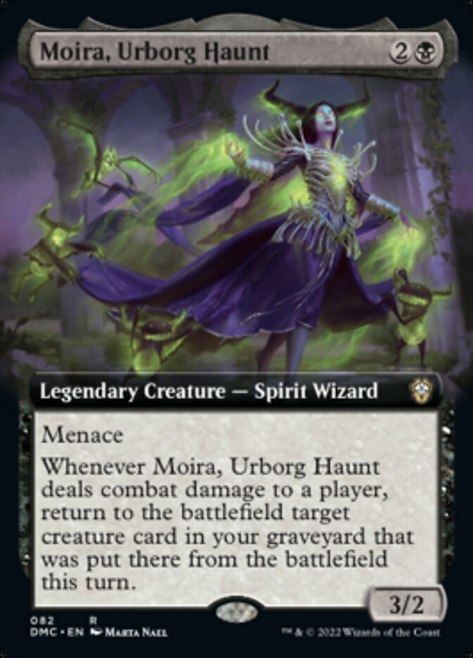 Moira, Urborg Haunt (Extended Art) [Dominaria United Commander] | Fandemonia Ltd