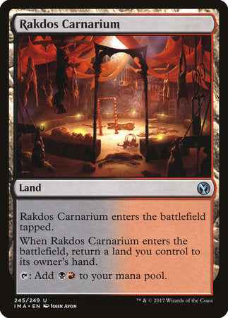 Rakdos Carnarium [Iconic Masters] | Fandemonia Ltd