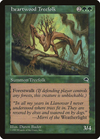 Heartwood Treefolk [Tempest] | Fandemonia Ltd