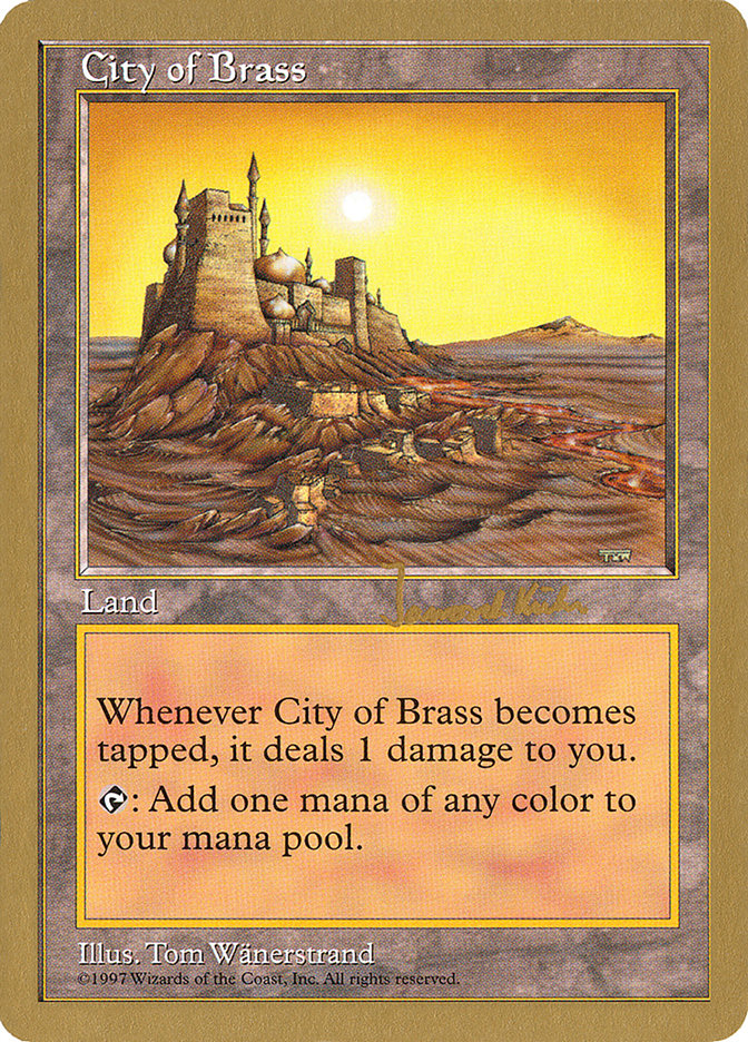 City of Brass (Janosch Kuhn) [World Championship Decks 1997] | Fandemonia Ltd