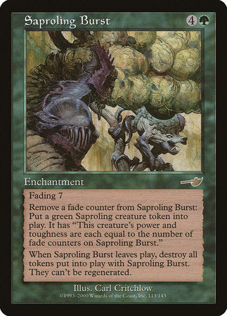 Saproling Burst [Nemesis] | Fandemonia Ltd