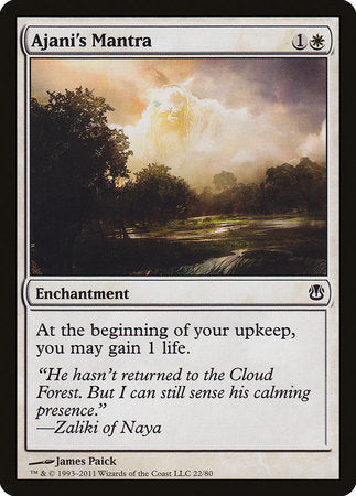 Ajani's Mantra [Duel Decks: Ajani vs. Nicol Bolas] | Fandemonia Ltd