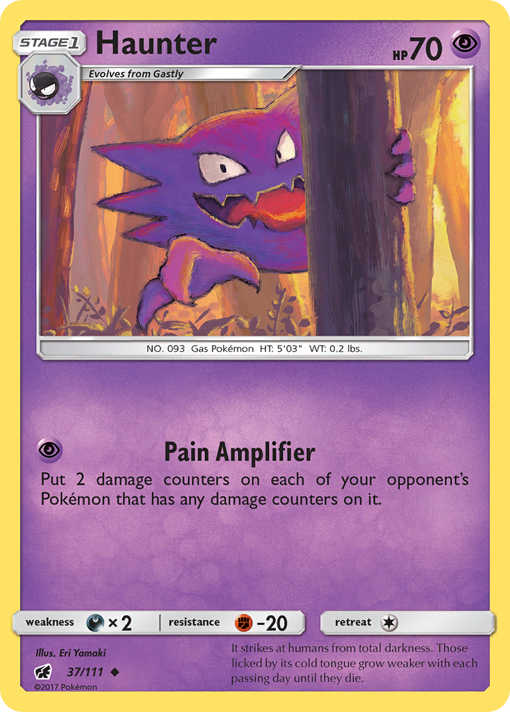 Haunter (37/111) [Sun & Moon: Crimson Invasion] | Fandemonia Ltd