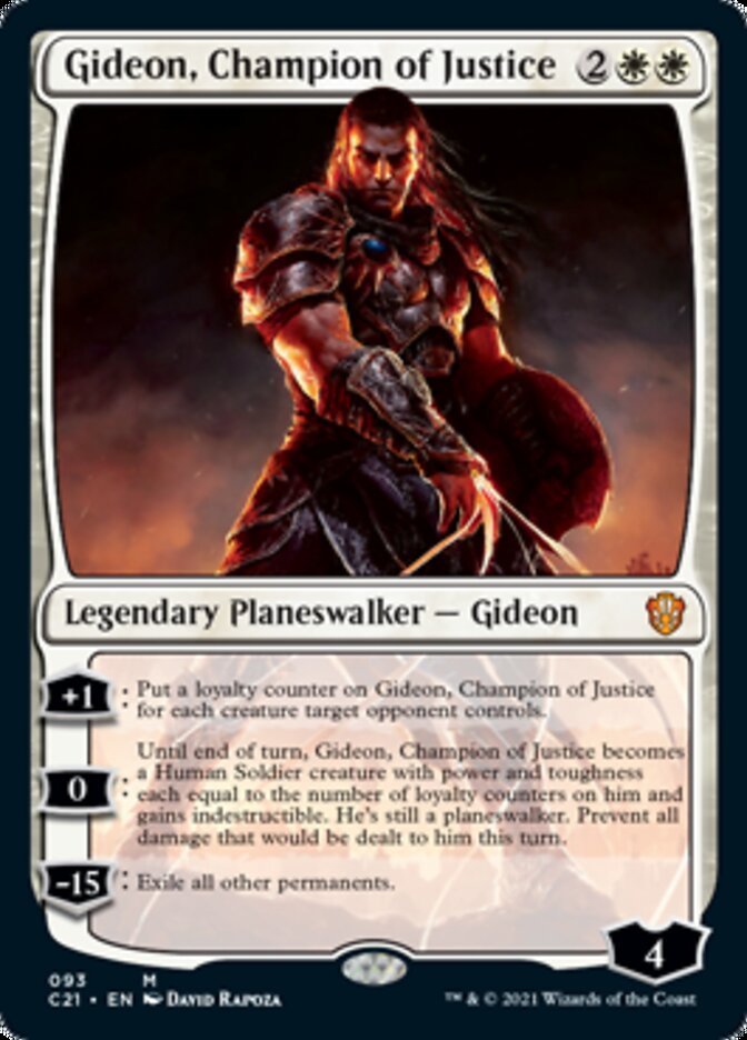 Gideon, Champion of Justice [Commander 2021] | Fandemonia Ltd