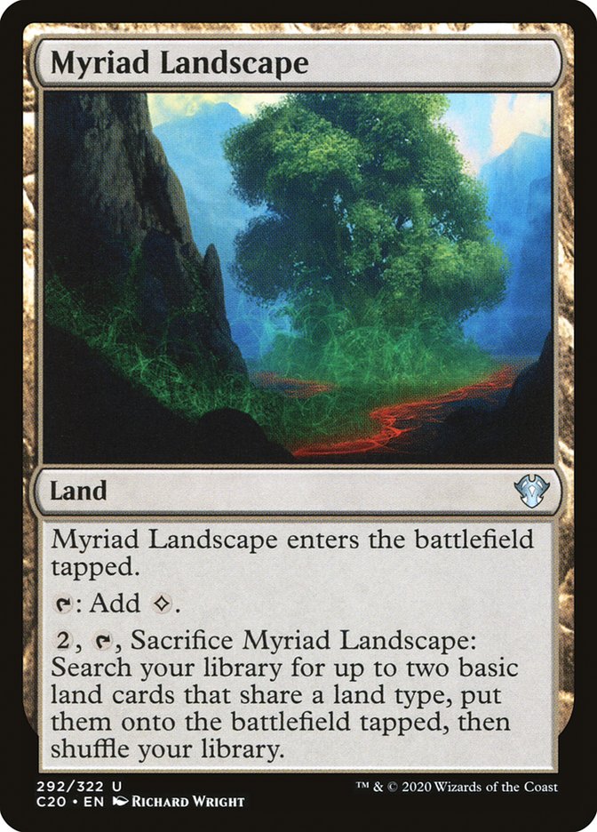 Myriad Landscape [Commander 2020] | Fandemonia Ltd