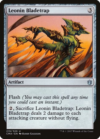 Leonin Bladetrap [Commander Anthology] | Fandemonia Ltd