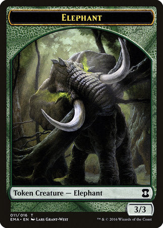 Elephant Token [Eternal Masters Tokens] | Fandemonia Ltd