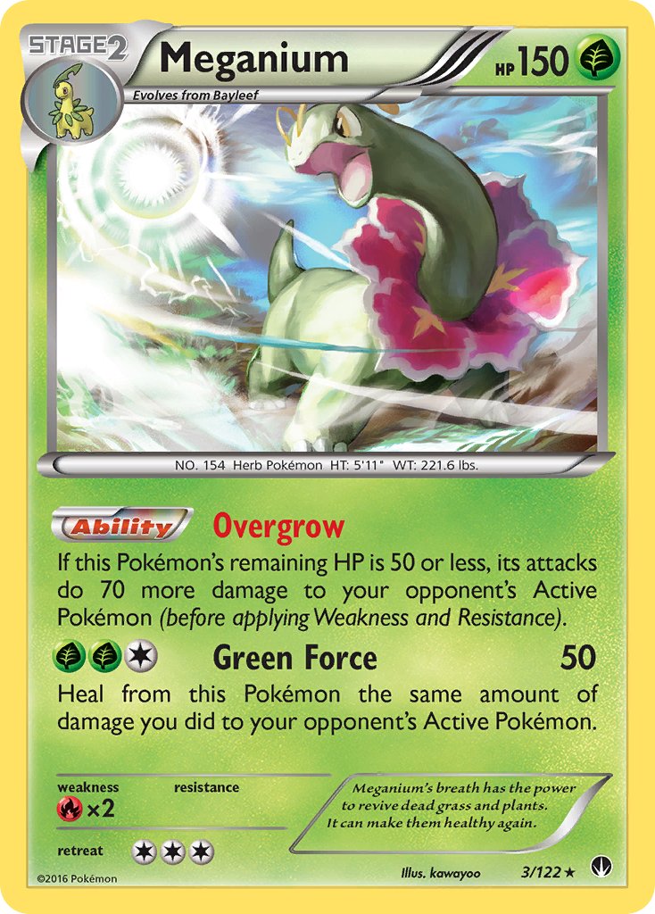 Meganium (3/122) [XY: BREAKpoint] | Fandemonia Ltd