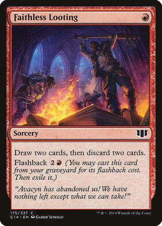 Faithless Looting [Commander 2014] | Fandemonia Ltd