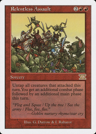 Relentless Assault [Classic Sixth Edition] | Fandemonia Ltd