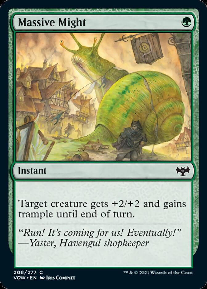 Massive Might [Innistrad: Crimson Vow] | Fandemonia Ltd