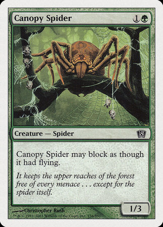 Canopy Spider [Eighth Edition] | Fandemonia Ltd