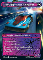 Slicer, Hired Muscle // Slicer, High-Speed Antagonist (Shattered Glass) [Universes Beyond: Transformers] | Fandemonia Ltd