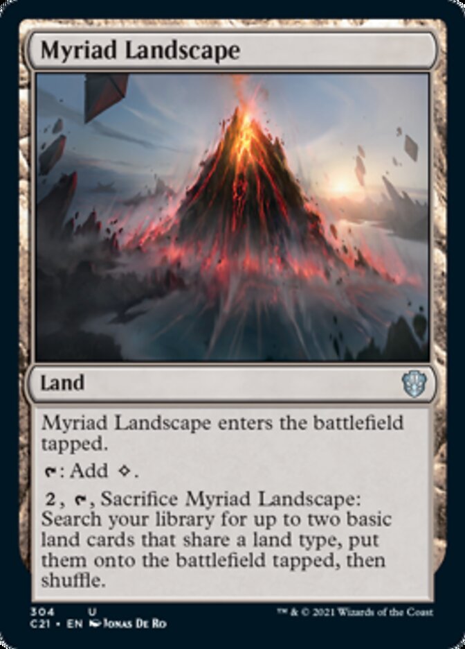 Myriad Landscape [Commander 2021] | Fandemonia Ltd