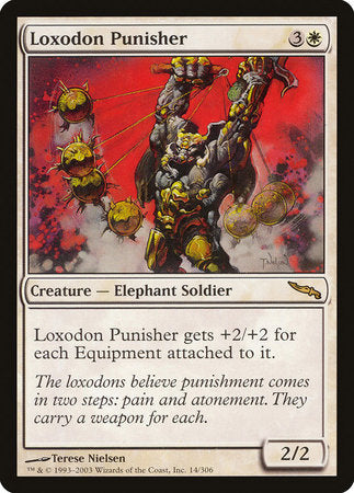 Loxodon Punisher [Mirrodin] | Fandemonia Ltd