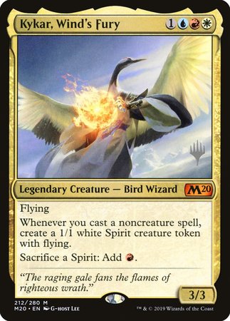 Kykar, Wind's Fury [Core Set 2020 Promos] | Fandemonia Ltd