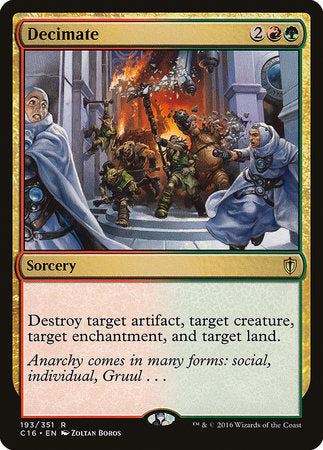 Decimate [Commander 2016] | Fandemonia Ltd
