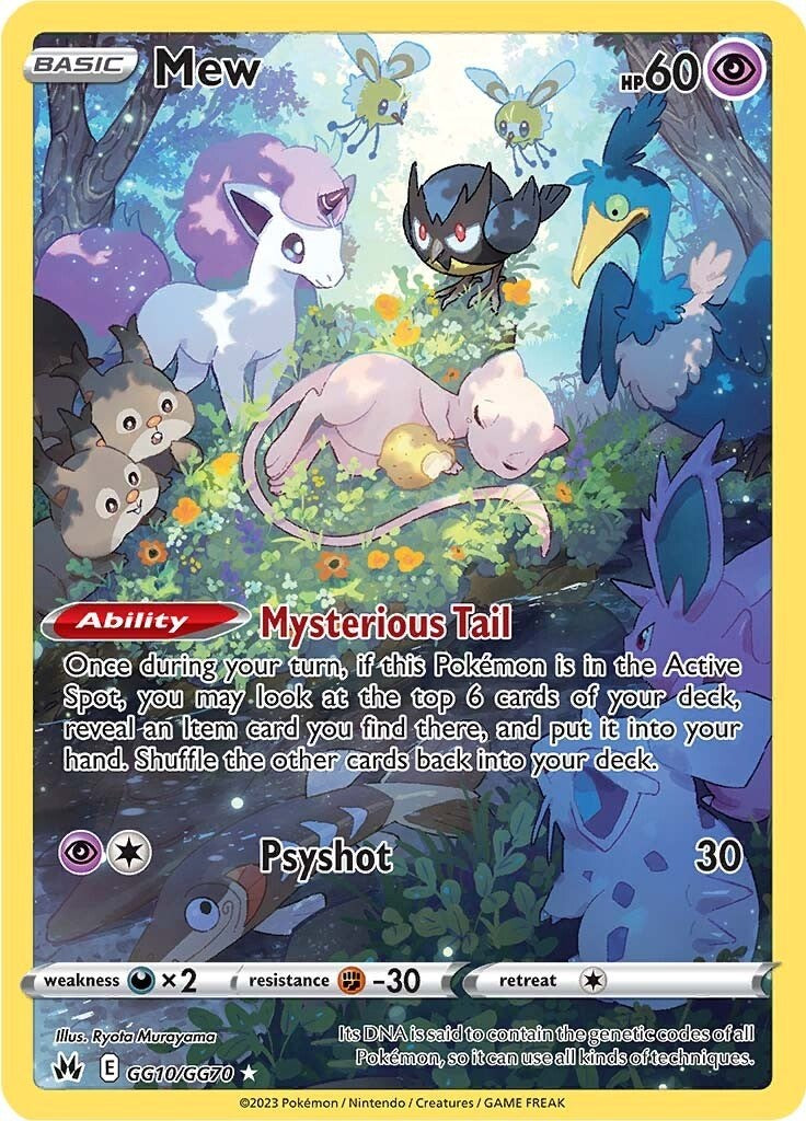 Mew (GG10/GG70) [Sword & Shield: Crown Zenith] | Fandemonia Ltd