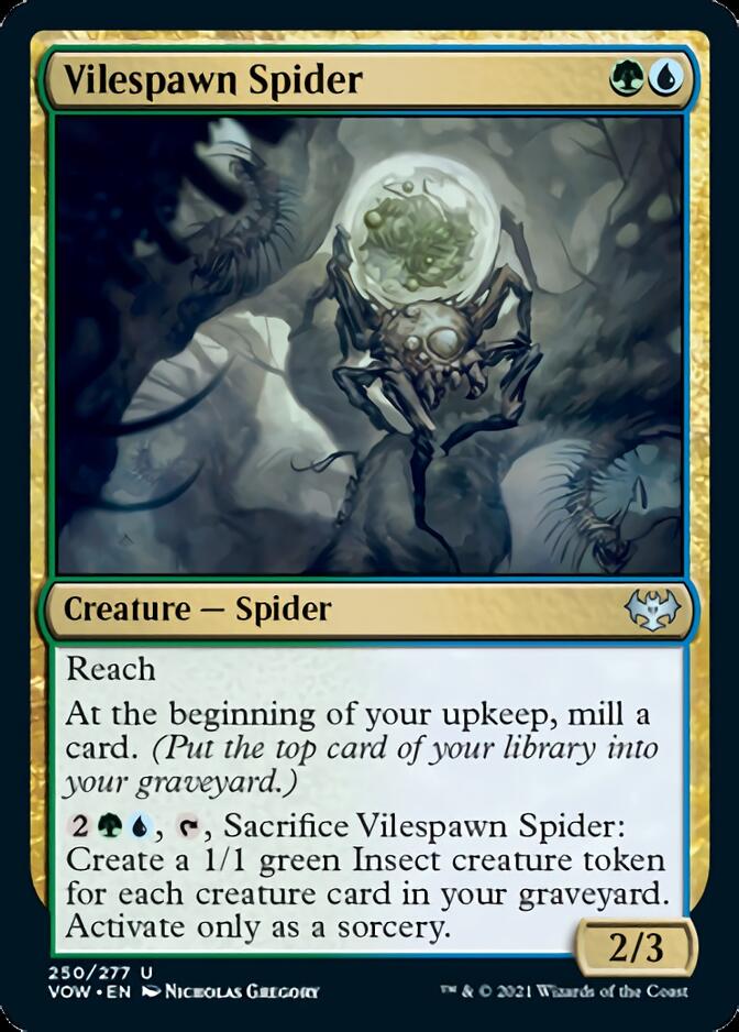 Vilespawn Spider [Innistrad: Crimson Vow] | Fandemonia Ltd