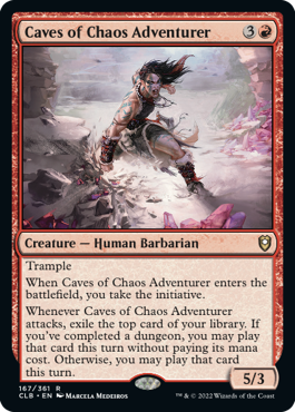 Caves of Chaos Adventurer [Commander Legends: Battle for Baldur's Gate] | Fandemonia Ltd