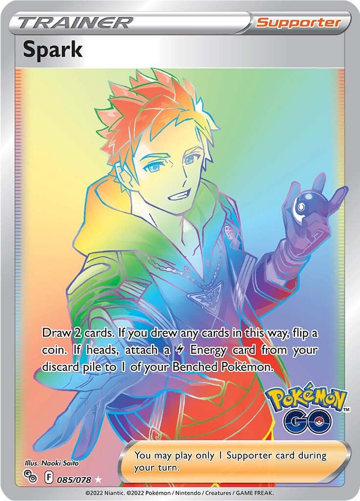 Spark (085/078) [Pokémon GO] | Fandemonia Ltd