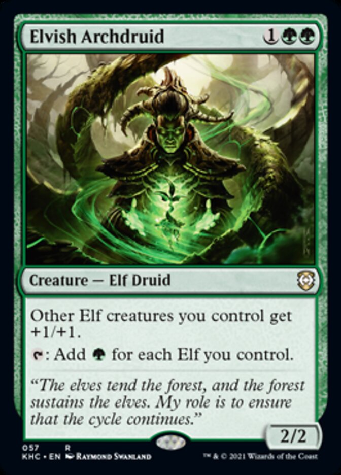 Elvish Archdruid [Kaldheim Commander] | Fandemonia Ltd