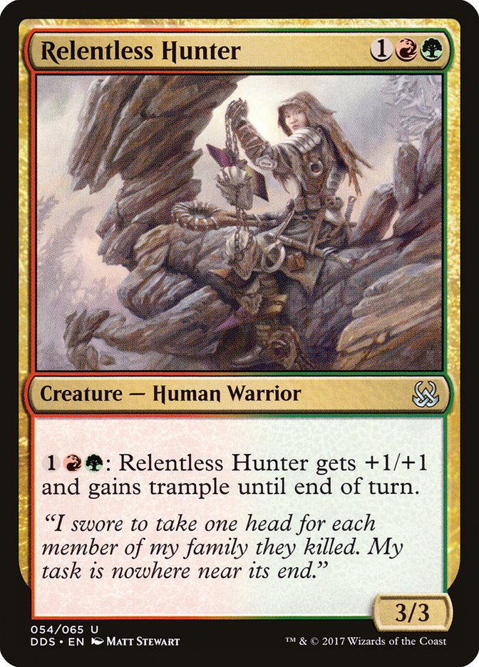 Relentless Hunter [Duel Decks: Mind vs. Might] | Fandemonia Ltd