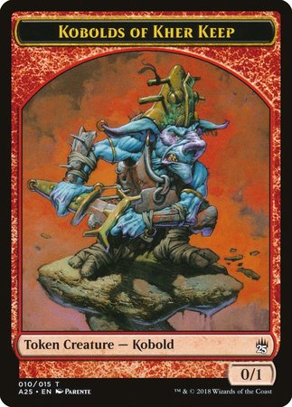 Kobolds of Kher Keep Token (010) [Masters 25 Tokens] | Fandemonia Ltd