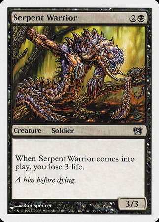 Serpent Warrior [Eighth Edition] | Fandemonia Ltd