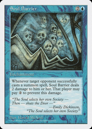 Soul Barrier [Fifth Edition] | Fandemonia Ltd