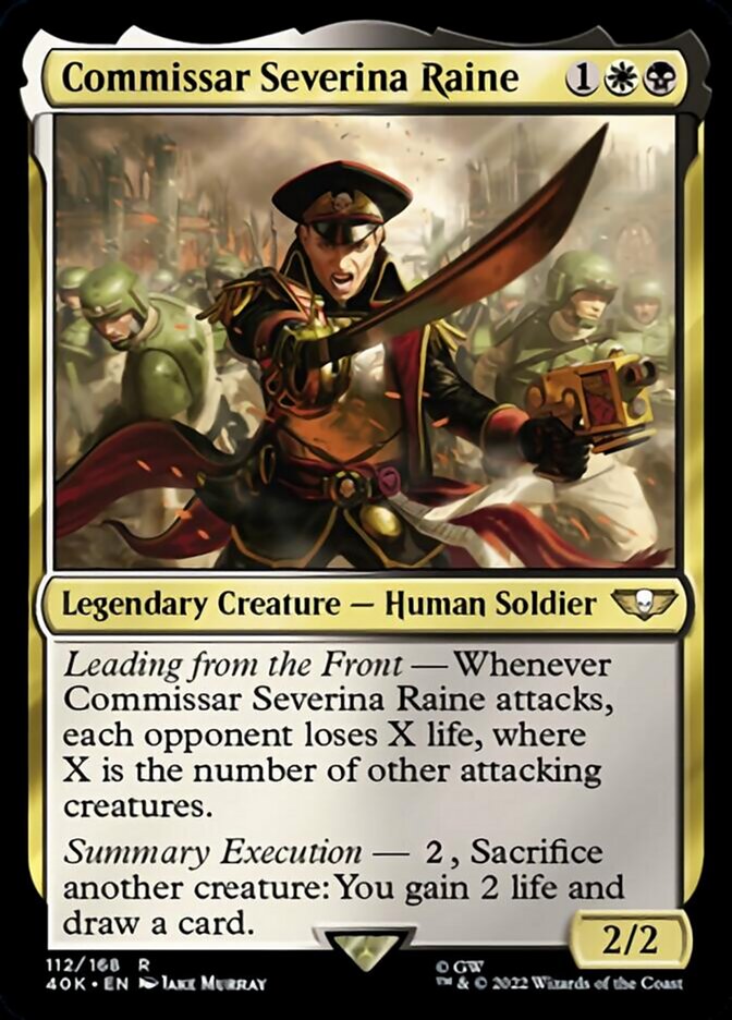 Commissar Severina Raine [Universes Beyond: Warhammer 40,000] | Fandemonia Ltd