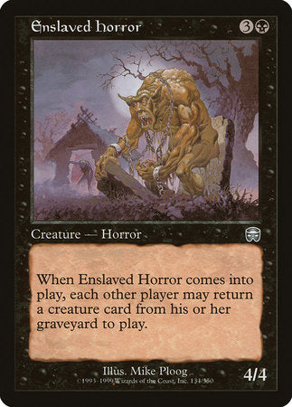 Enslaved Horror [Mercadian Masques] | Fandemonia Ltd