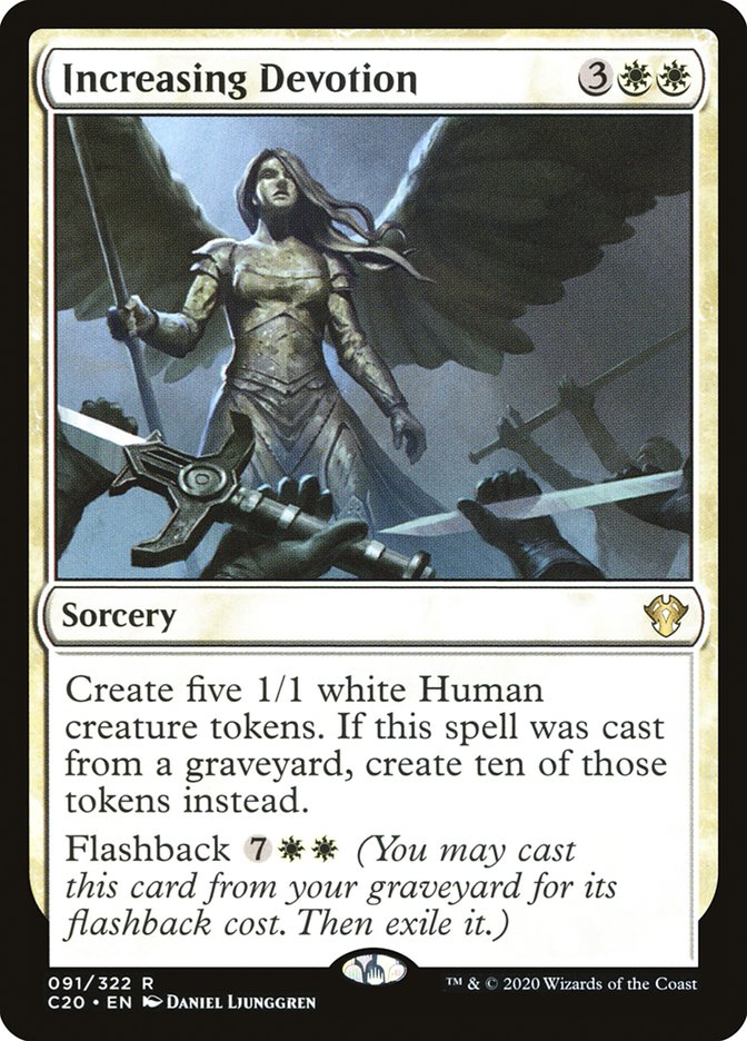 Increasing Devotion [Commander 2020] | Fandemonia Ltd