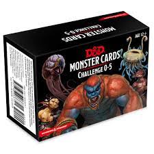 Monster Cards Challenge 0-5 | Fandemonia Ltd