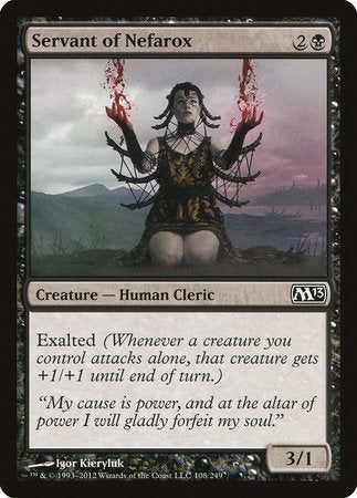 Servant of Nefarox [Magic 2013] | Fandemonia Ltd