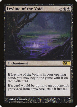 Leyline of the Void [Magic 2011] | Fandemonia Ltd